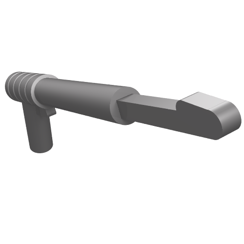 LEGO 30088 - Minifigure, Weapon Spear Gun with Rounded Trigger and Thin Spear Base