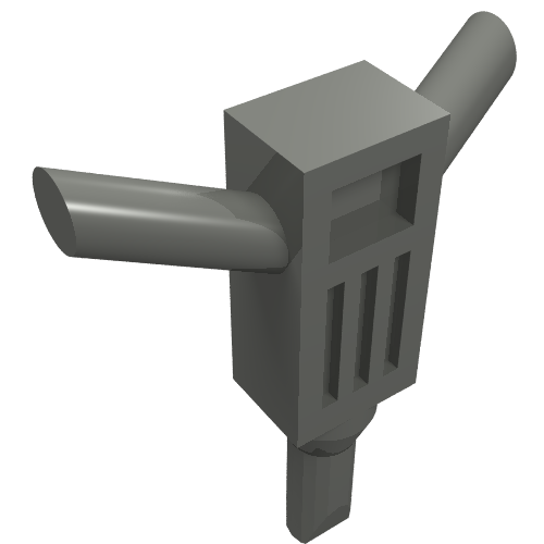 LEGO 30228 - Minifigure, Gereedschap Motorhamer / Breekhamer
