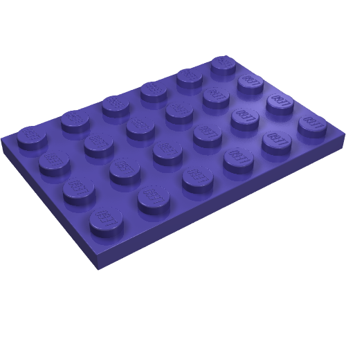 LEGO 3032 - Plate 4 x 6