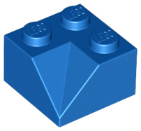 LEGO 3046 - Helling 45 2 x 2 Dubbele Holle