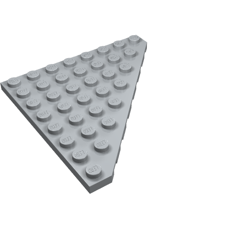 LEGO 30504 - Wedge, Plate 8 x 8 Cut Corner