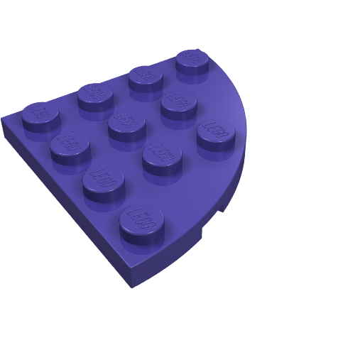 LEGO 30565 - Plate, Round Corner 4 x 4