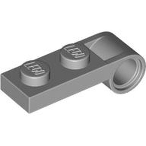 LEGO 3172 - Aangepaste plaat 1 x 2 met Pin Hole aan uiteinde