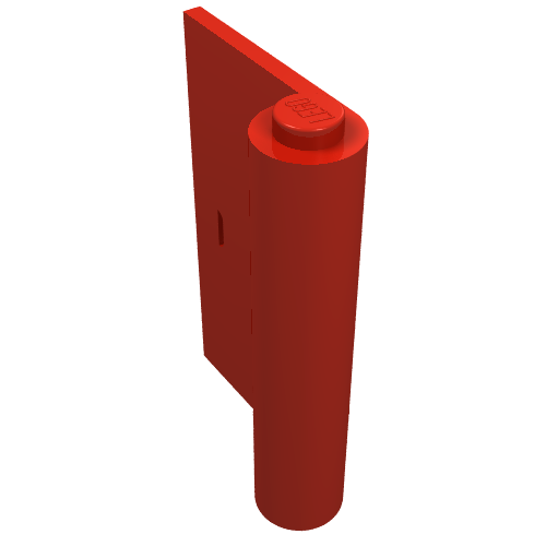 LEGO 3193a - Deur 1 x 3 x 3 Links met Dunne Handgreep
