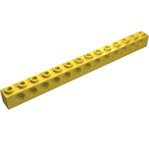 LEGO 32018 - Lichtblauwgrijze Technic steen 1 x 14 met gaten