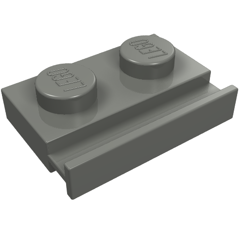 LEGO 32028 - Plate, Modified 1 x 2 with Door Rail