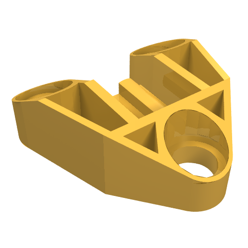 LEGO 32175 - Technic, Pin Connector 3 x 3 with Axle and 3 Pin Holes