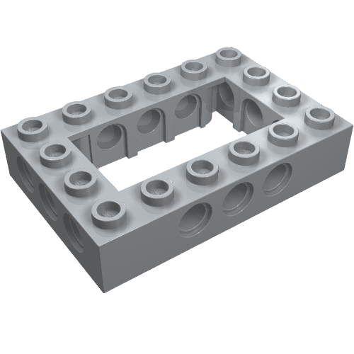 LEGO 32531 - Technic, steen 4 x 6 met open midden