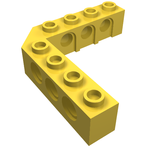 LEGO 32555 - Technic, Brick 5 x 5 Right Angle (1 x 4 - 1 x 4)