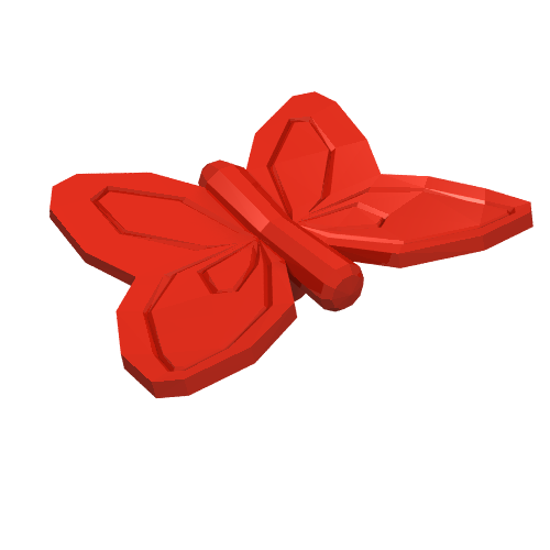 LEGO 33052d - Scala Accessories Vlinder (Belville)