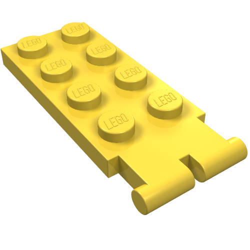 LEGO 3315 - Scharnierende plaat 2 x 4 - Male (Digger Bucket Holder)