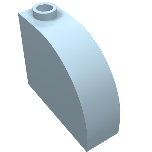 LEGO 33243 - Slope, Curved 3 x 1 x 2 with Hollow Stud