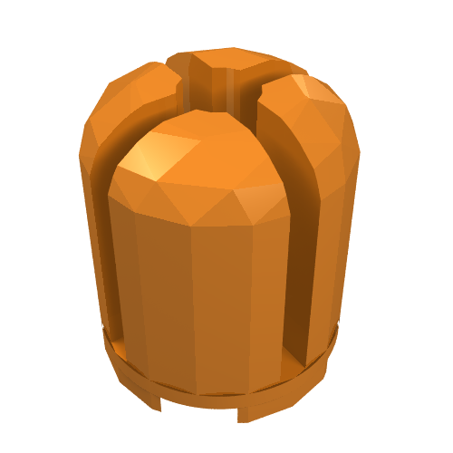 LEGO 33287 - Brick, Round 2 x 2 x 2 Dome Top with Cross Cut Slots