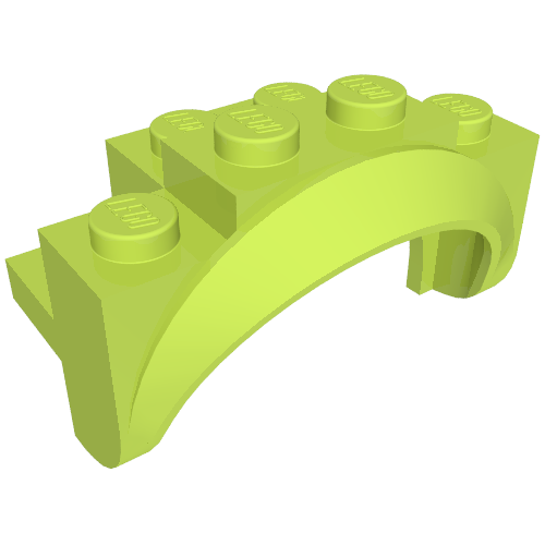 LEGO 35789 - Vehicle, Mudguard 4 x 2 1/2 x 2 with Arch Round, Solid Studs, and Rounded Legs