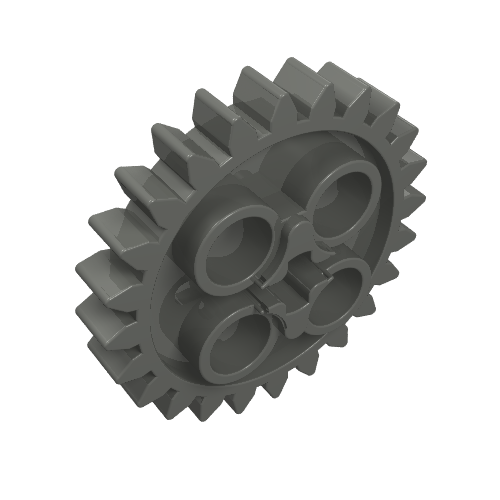 LEGO 3648 - Technic, Gear 24 Tooth with 1 Axle Hole