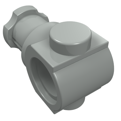 LEGO 3651 - Technic, Axle en Pin Connector