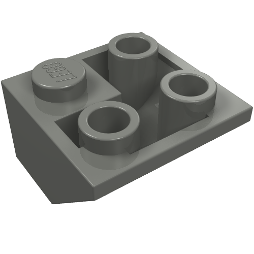 LEGO 3676 - Helling, Omgekeerd 45 2 x 2 Dubbele Bolle