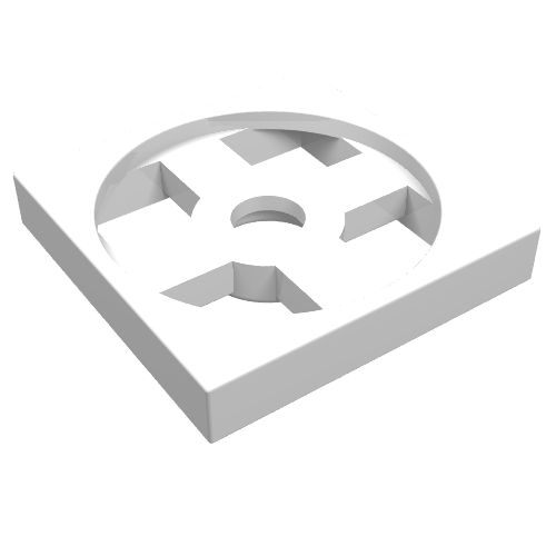 LEGO 3680 - Draaitafel 2 x 2 Plaat, Basis