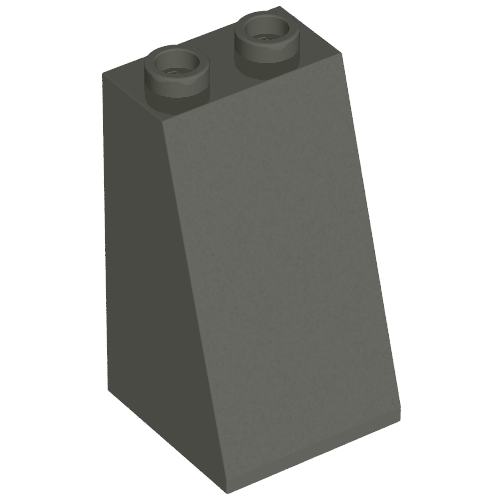 LEGO 3684a - Slope 75 2 x 2 x 3 - Hollow Studs