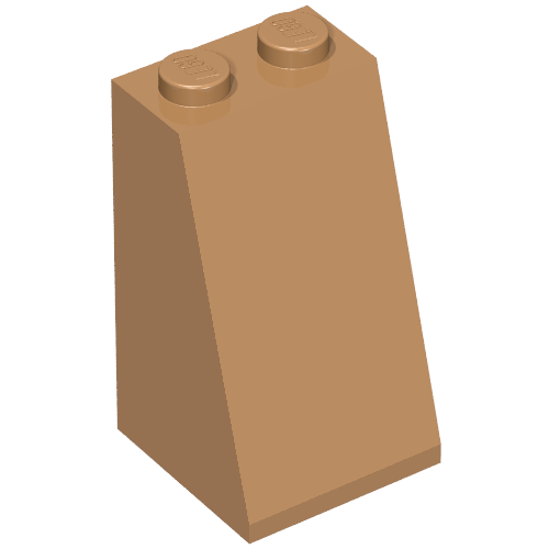 LEGO 3684c - Slope 75 2 x 2 x 3 - Solid Studs