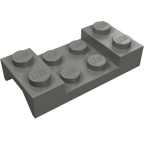 LEGO 3788 - Vehicle, Mudguard 2 x 4 with Arch Studded
