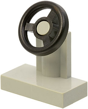 LEGO 3829c01 - Vehicle, Steering Stand 1 x 2 with  Steering Wheel