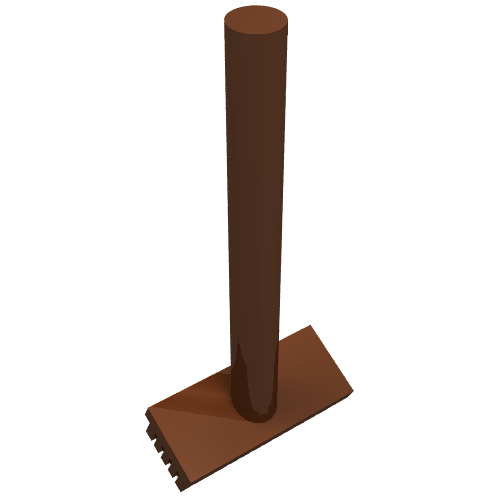 LEGO 3836 - Minifigure, Accessoire Veegbord