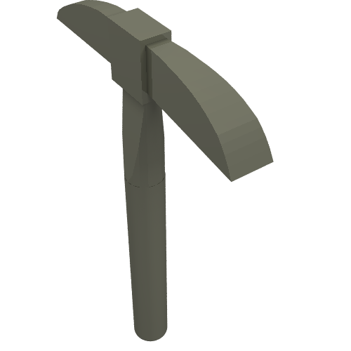 LEGO 3841 - Minifigure, Utensil Pickaxe