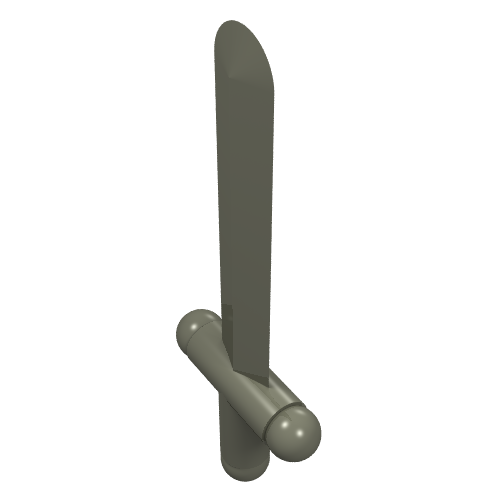 LEGO 3847 - Minifigure, Weapon Sword, Shortsword