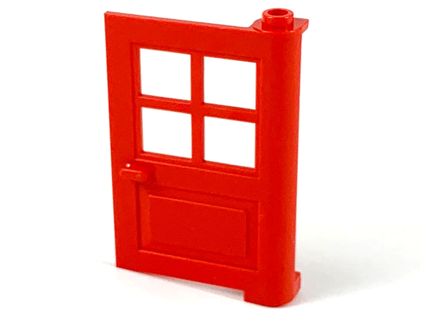 LEGO 3861 - Deur 1 x 4 x 5 met 4 ruiten