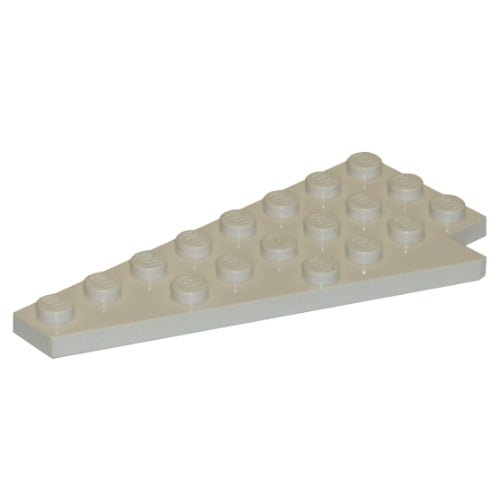 LEGO 3933a - Wig, plaat 8 x 4 vleugel links zonder onderkant stud inkeping