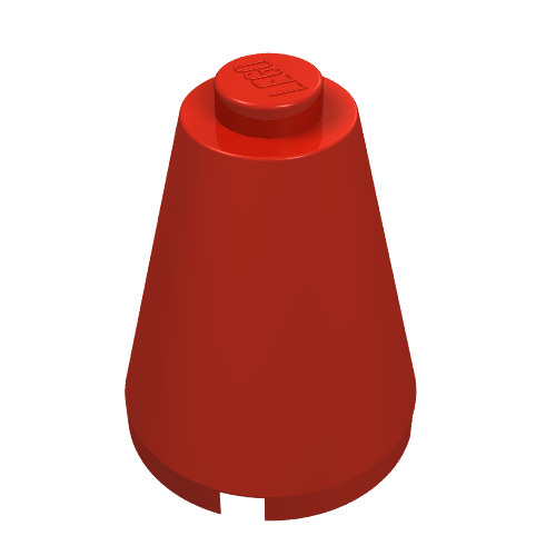 LEGO 3942a - Cone 2 x 2 x 2 - Solid Stud