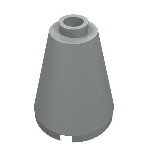 LEGO 3942b - Cone 2 x 2 x 2 - Blocked Open Stud