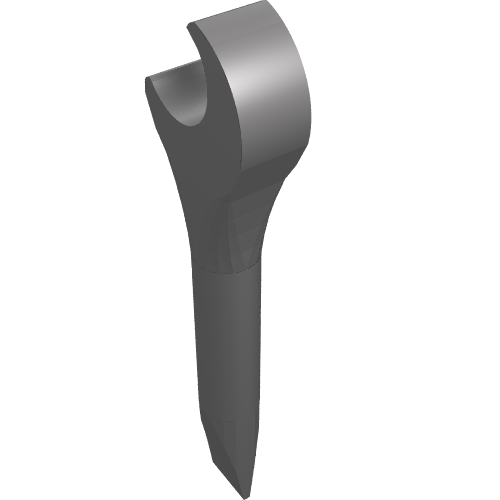 LEGO 4006 - Minifigure, Utensil Tool Spanner Wrench / Screwdriver