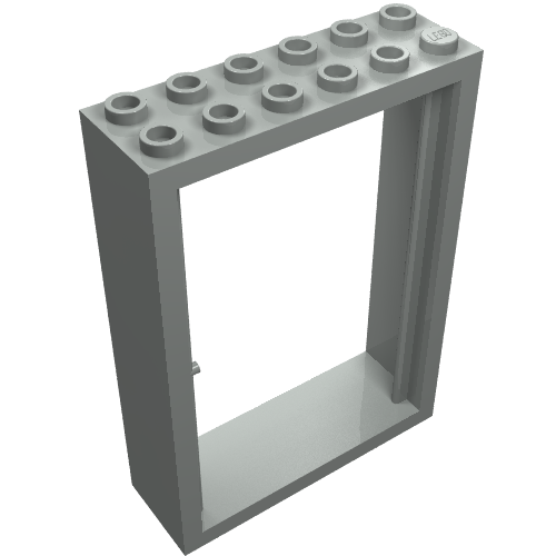 LEGO 4071 - Deur, Frame 2 x 6 x 7