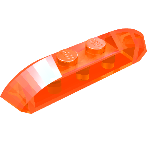 LEGO 40996 - Slope, Curved 4 x 1 Double with 2 Recessed Studs