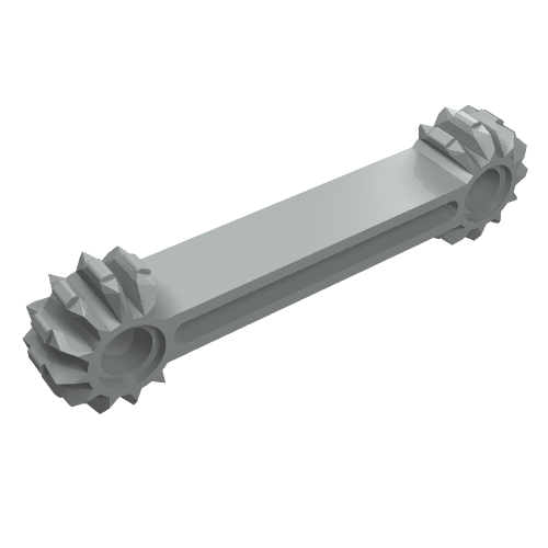 LEGO 41666 - Technic, Arm 1 x 7 with Gear 9 Tooth Double Bevel Ends