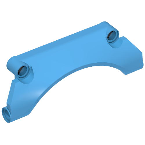 LEGO 42531 - Technic, Panel Car Mudguard Arched #30 9 x 2 x 3 Straight Top