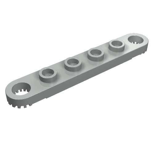 LEGO 4262 - Technic, Plate 1 x 6 with Toothed Ends