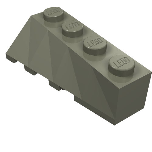 LEGO 43720 - Wig 4 x 2 Helling Rechts