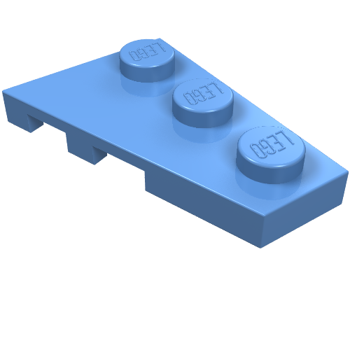LEGO 43722 - Wedge, Plate 3 x 2 Right