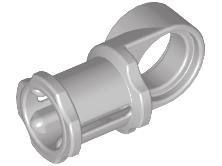 LEGO 44 - Light Bluish Gray Technic, Axle and Pin Connector Toggle Joint Smooth