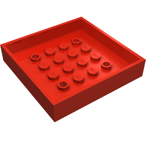 LEGO 4452 - Container, Box 6 x 6 Bottom