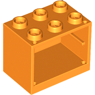 LEGO 4532b - Container, Cupboard 2 x 3 x 2 - Hollow Studs