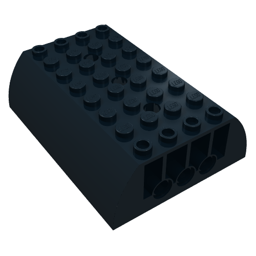 LEGO 45411 - Helling, gebogen 6 x 8 x 2 dubbel