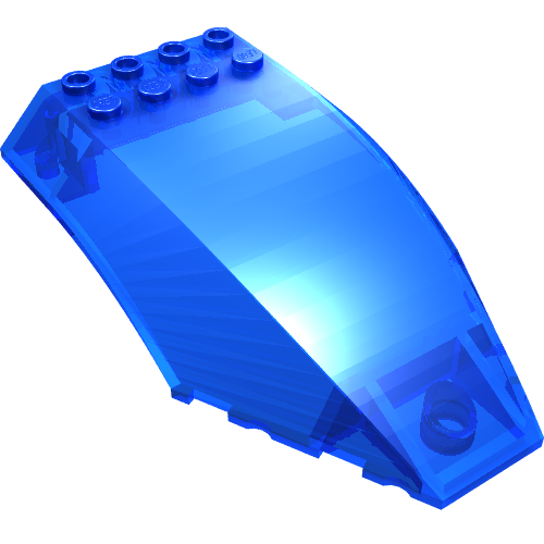 LEGO 45705 - Windscreen 10 x 6 x 2 Curved