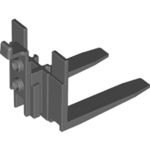 LEGO 45707b - Vehicle, Forklift Wide Forks Reinforced with Rubber Belt Holder