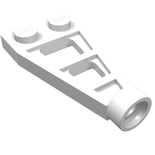 LEGO 4596 - Aangepaste plaat 1 x 2 met Long Stud Holder (Space Wing)
