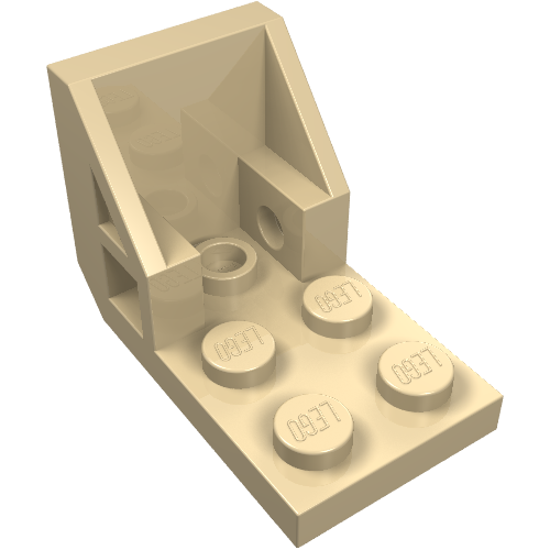 LEGO 4598 - Beugel 3 x 2 - 2 x 2 Omgekeerd (Space Seat)