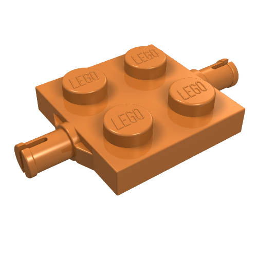 LEGO 4600 - Plate, Modified 2 x 2 with Wheels Holder